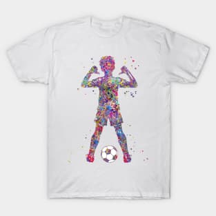Boy Soccer Player T-Shirt